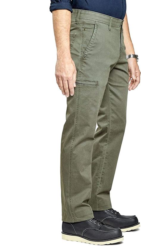 Weatherproof Zip 5 Pocket Utility Pant Olive Clothing