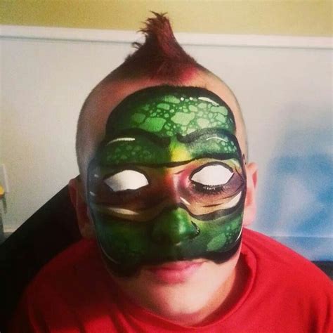 Teenage Mutant Ninja Turtles Facepainting Creepy Design Face Painting