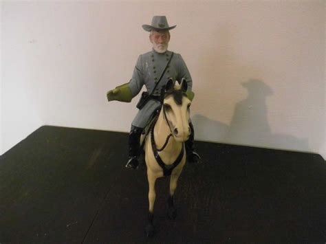 1950s Original Hartland General Robert E Lee Figure And Horse