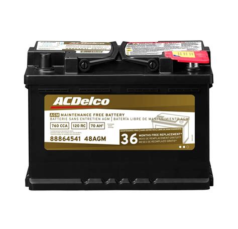 Acdelco 48agm Vehicle Battery Ebay