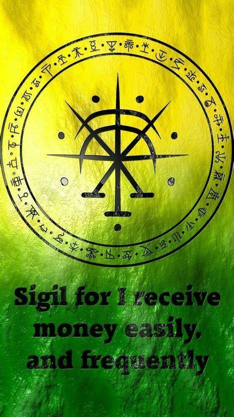 7 Best Money Sigils Images In 2019 Sigil Magic Magic Symbols Book