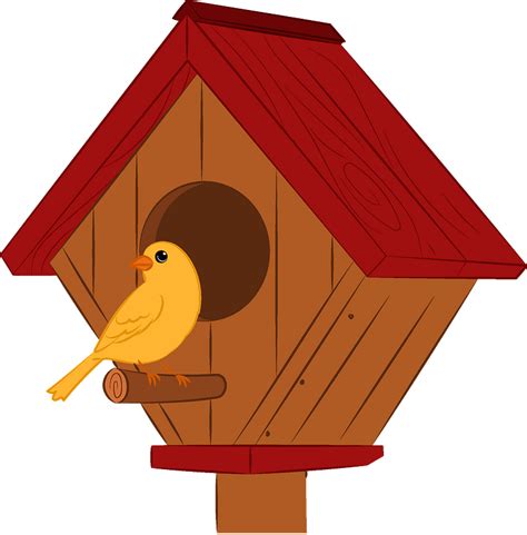 Bird House Clipart