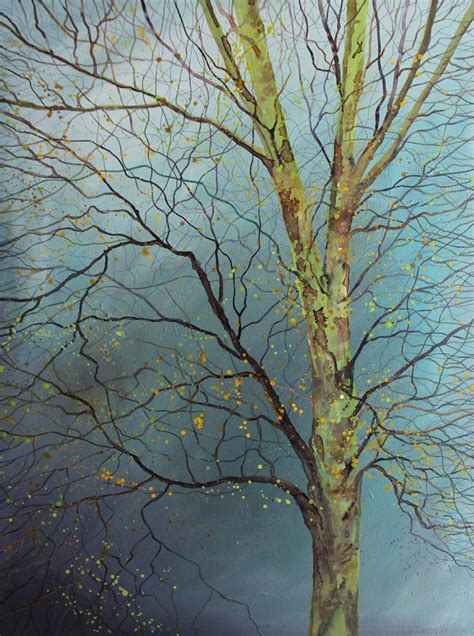 Original Canvas Painting Of Tree Tree Painting On Canvas Etsy