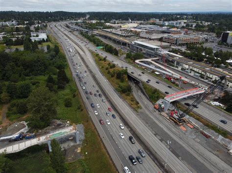 Seattles New Northgate Station Bridge Installation Underway The