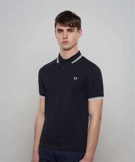 Fred Perry Slim Fit Twin Tipped Shirt Fred Perry