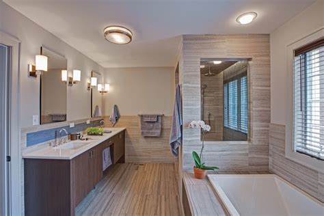 A good idea is to use sealed dome lights. 19+ Bathroom Lightning Designs, Decorating Ideas | Design ...