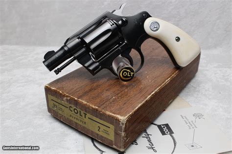 1963 Colt Detective Special 32np With Ivory Grips Lnib