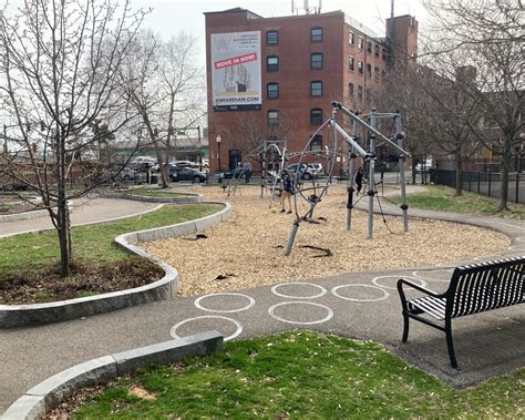 Union Park Street Playground In South End Boston Ma