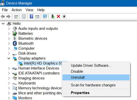 Tutorial How To Reinstall Display Adapter Driver In Window 10