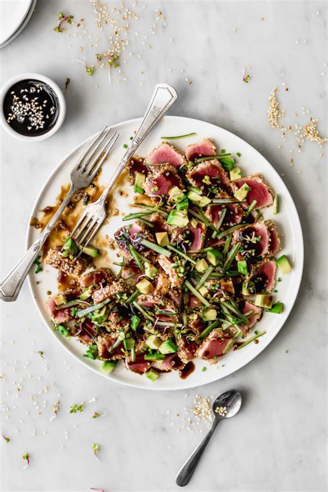 Use them in commercial designs under lifetime, perpetual & worldwide rights. Sesame Crusted Tuna Tataki | Cravings Journal