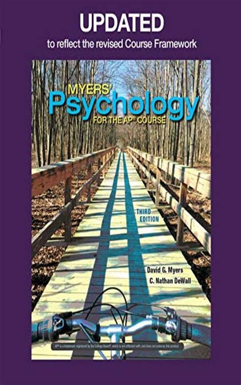Updated Myers Psychology For The Ap Course By David G Myers Goodreads