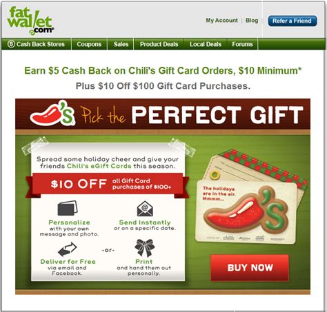 Since a gift card can be spent on a desired purchase, it is much less likely that it will be wasted. Chilis online order - Check Your Gift Card Balance
