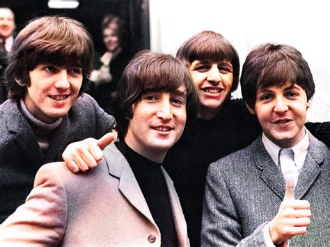 Colorized Photo Of The Beatles Rthebeatles