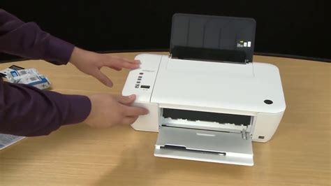 Setting Up The HP Deskjet All In One Printer YouTube