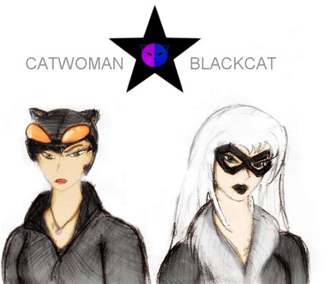 Catwoman And Blackcat Double Cat Trouble By Vexacuz On Deviantart