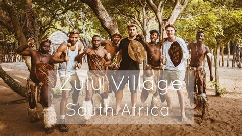 I Visited A Cultural Zulu Village In Zululand South Africa Youtube