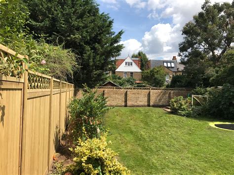 Cheap and easy way to extend your fence heighthave you ever wanted to raise the height of your fence, but you just did not want to go through the time and ex. Diamond Trellis | Decorative garden fencing, Trellis ...