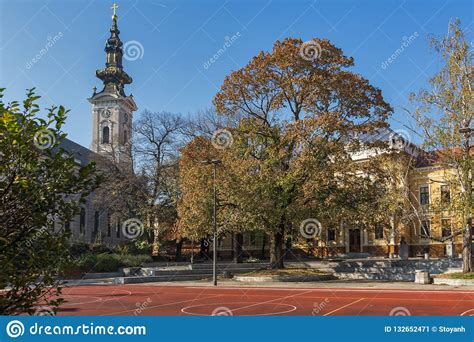 Orthodox Cathedral Church Of Saint George In City Of Novi Sad