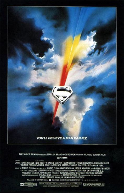 Superman The Movie 1978 Scorethefilms Movie Blog