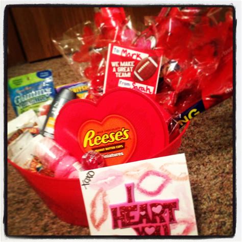 Diy Man Basket Great Valentine S Day Gift Fill With His Favorite