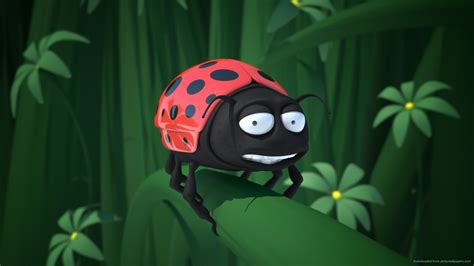 Free Download Cartoon 3d Ladybug Picture 1920x1080 For Your Desktop