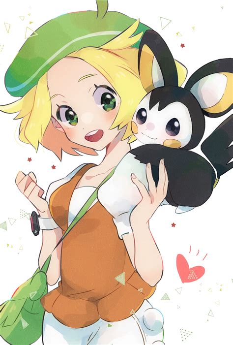 Bianca And Emolga Pokemon And 2 More Drawn By Mishaohds101 Danbooru