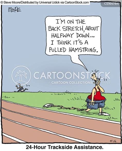 Athletics Cartoons And Comics Funny Pictures From Cartoonstock