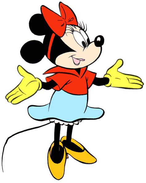 Minnie Mouse Clipart Micky Mouse Animated Cartoon Characters Disney