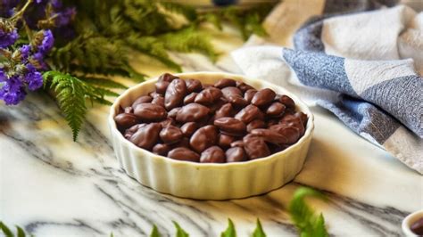 Chocolate Covered Almonds Step By Step Recipe She Loves Biscotti