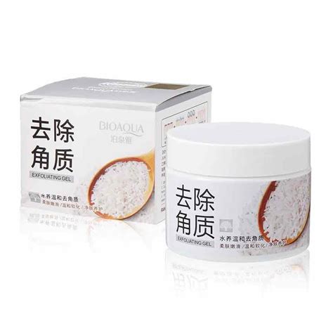 Bioaqua Brightening And Exfoliating Rice Gel Face Scrub