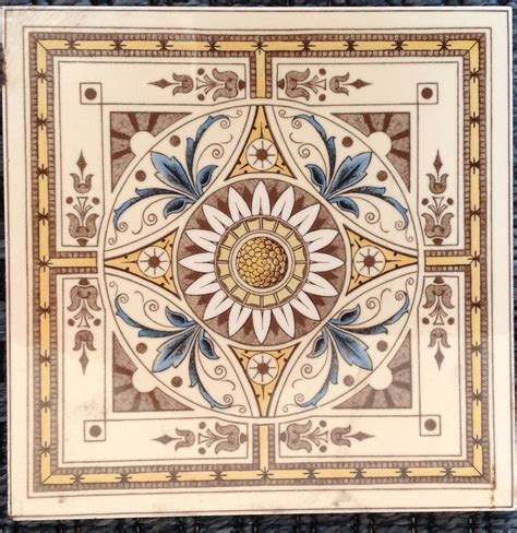 Pretty Victorian Transfer Tile 6x6 Victorian Tiles Tile Patterns