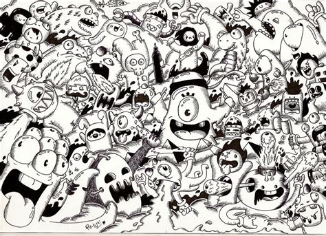 Buried things 4 pics 1 word photo puzzle: Doodle: Random Doodle #9 (Monster invasion) by RedStar94 ...