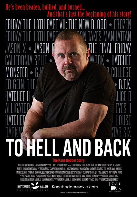 To Hell And Back The Kane Hodder Story The Blogging Banshee