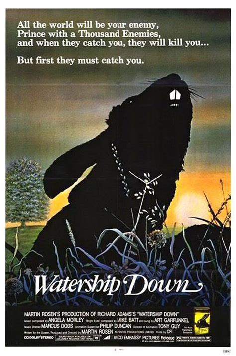 But lapine literature ain't the only thing this guy had up his sleeve. Watership Down (1978) - FilmAffinity