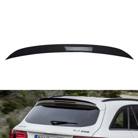 Carbon Look Rear Roof Spoiler Window Wing For Benz Glc Class X
