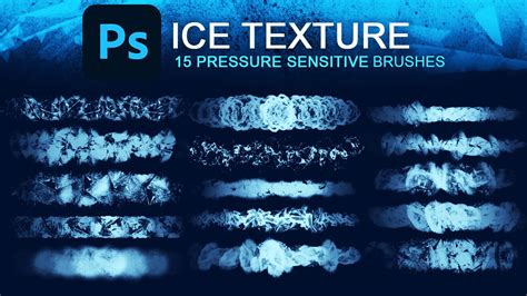Breakermaximus Ice Snow And Frozen Surface Texture Effects Brush Set