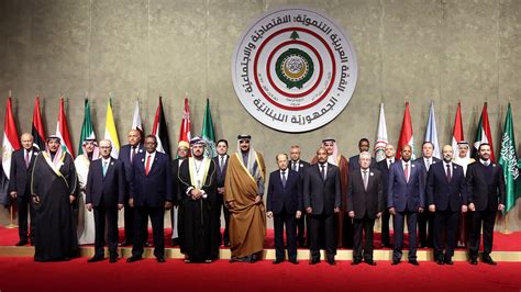 a league of their own as few arab leaders attend summit the new york times