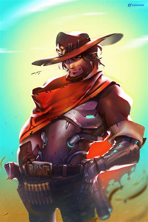 The Names Mccree By Dashiana Overwatch Ps4 Mccree Overwatch Mercy