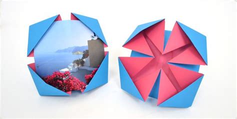 Origami Photo Frame Step By Step Origami