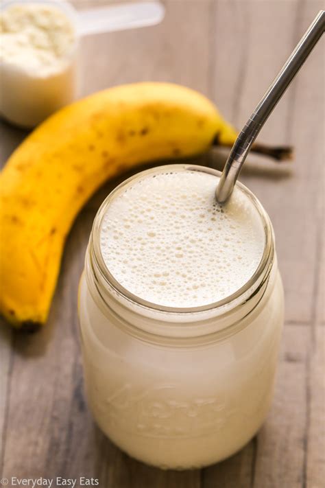 Banana Protein Shake Everyday Easy Eats