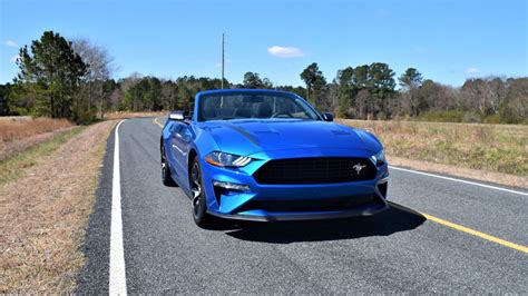 2020 Ford Mustang Convertible Is Open Air Fun Review Auto Trends