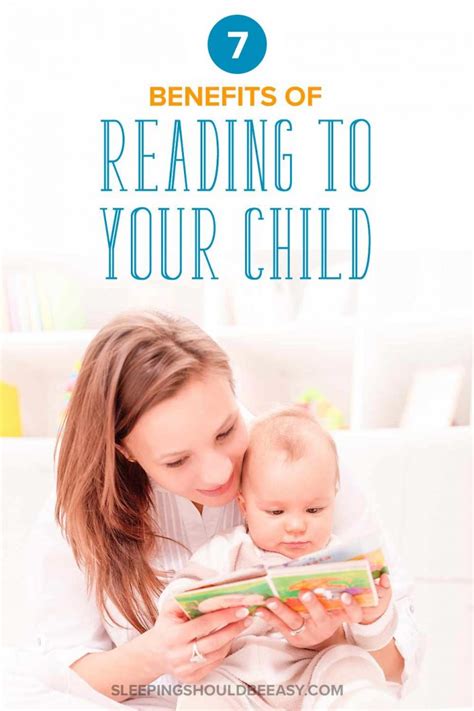 Benefits Of Reading To Your Child Sleeping Should Be Easy