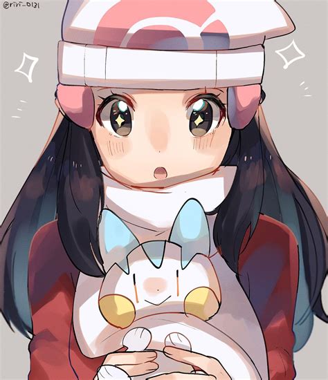 Dawn And Pachirisu Pokemon Pokemon