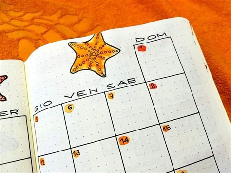 July Monthly Calendar ⭐🗓️ Bullet Journal Amino