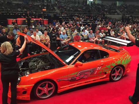 Paul Walkers Fast And Furious Toyota Supra Sells For 185000 At
