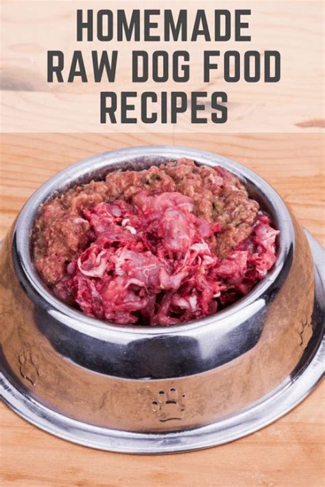 Diy Homemade Raw Dog Food Recipes That Mutt 2021