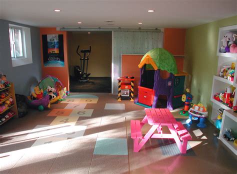 How To Turn Your Basement Into A Kids Playroom