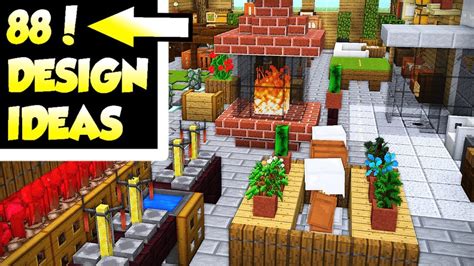 Building minecraft interior is a diversified and super fun process. 88 Minecraft House Interior Design Ideas for Survival ...