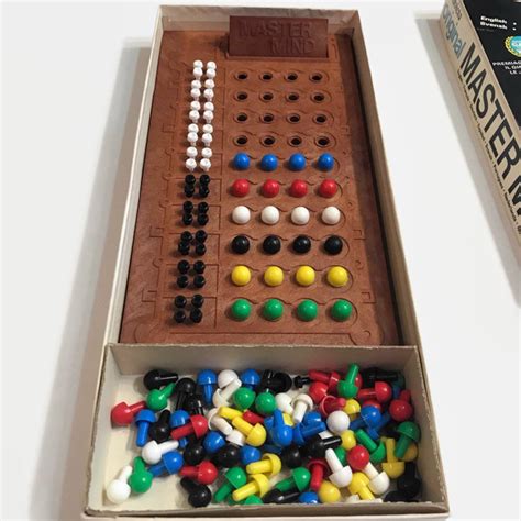 Vintage Mastermind Board Game Complete 1972 Invicta Master Etsy