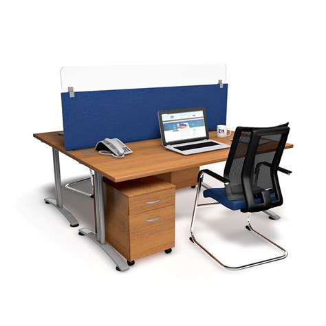 Acrylic Glass Desk Screen Topper Social Distancing Perspex® Desk Screen